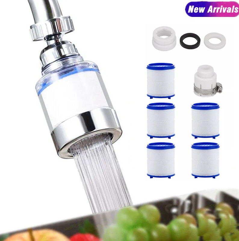 Kitchen Bathroom Sink Faucet Water Filter Purifier System