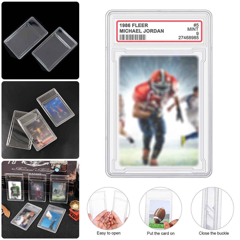 Empty Graded Card Holder Fit For PSA Trading Sports Protector Case Card Display