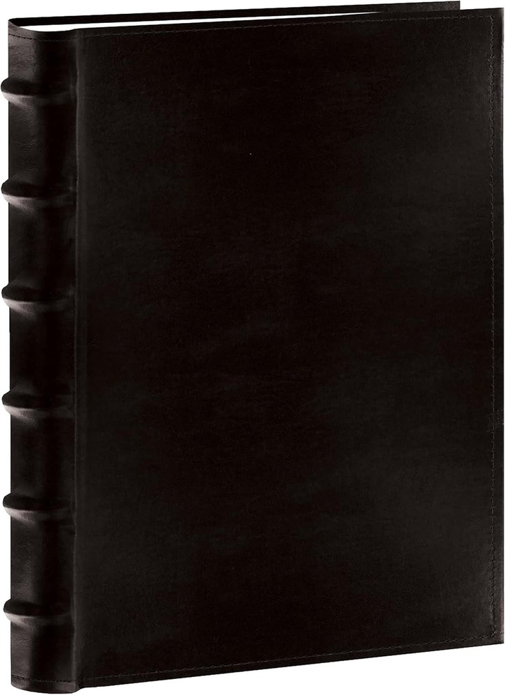 Pioneer Black Sewn Bonded Leather Bi-Directional Photo Album