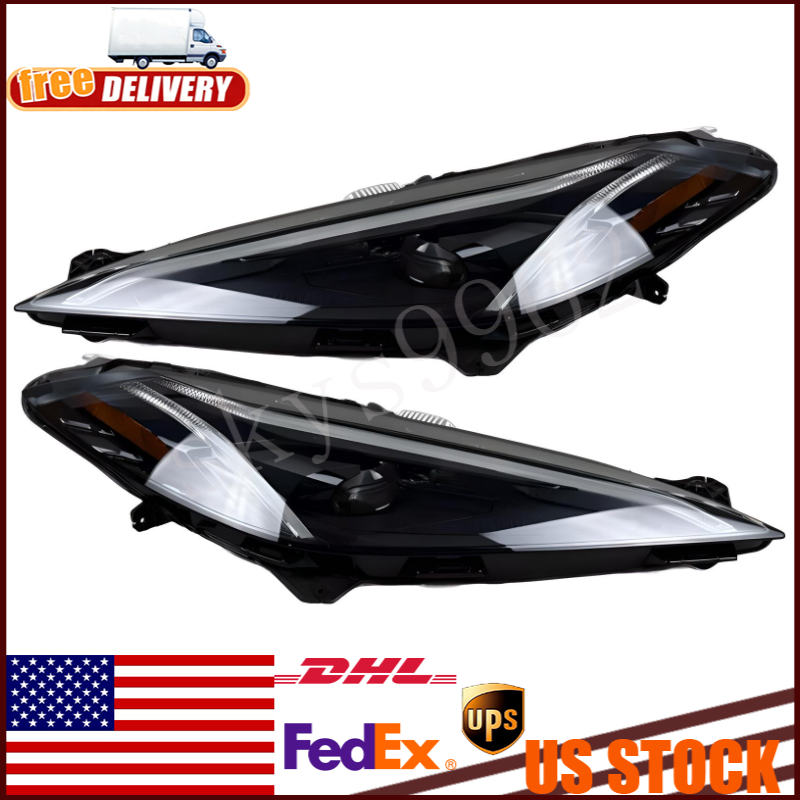 For 2020-2024 Chevy Corvette Z06 Right Passenger|Left Driver LED Headlights Assy