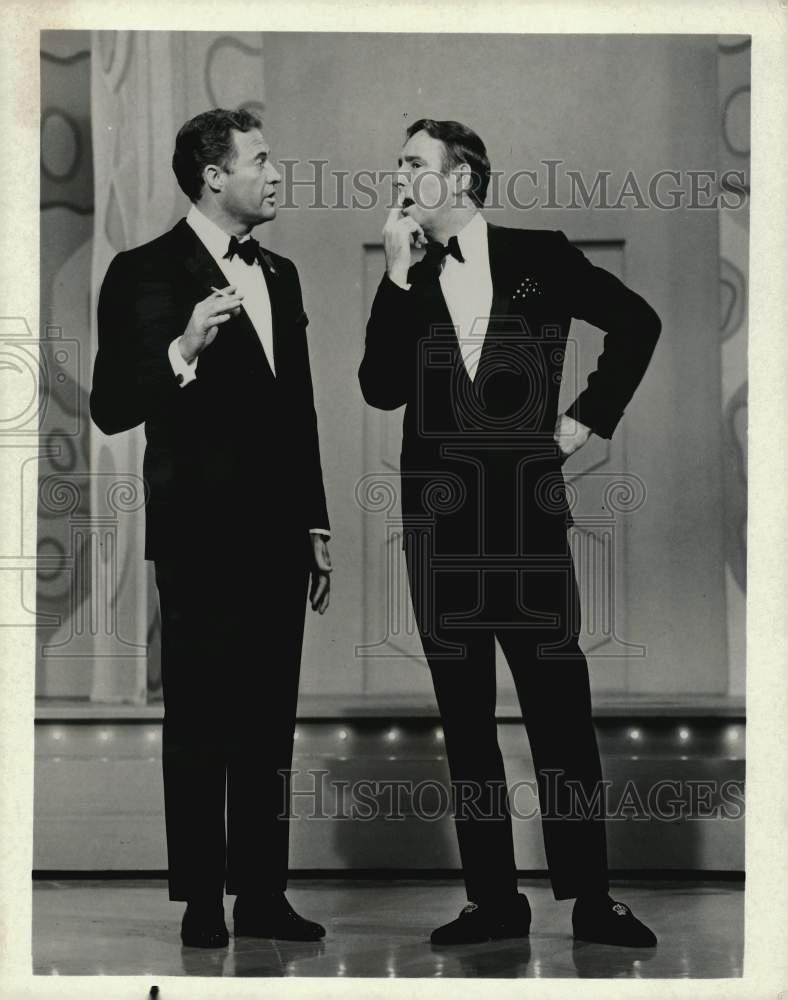 Press Photo Dan Rowan and Dick Martin in 