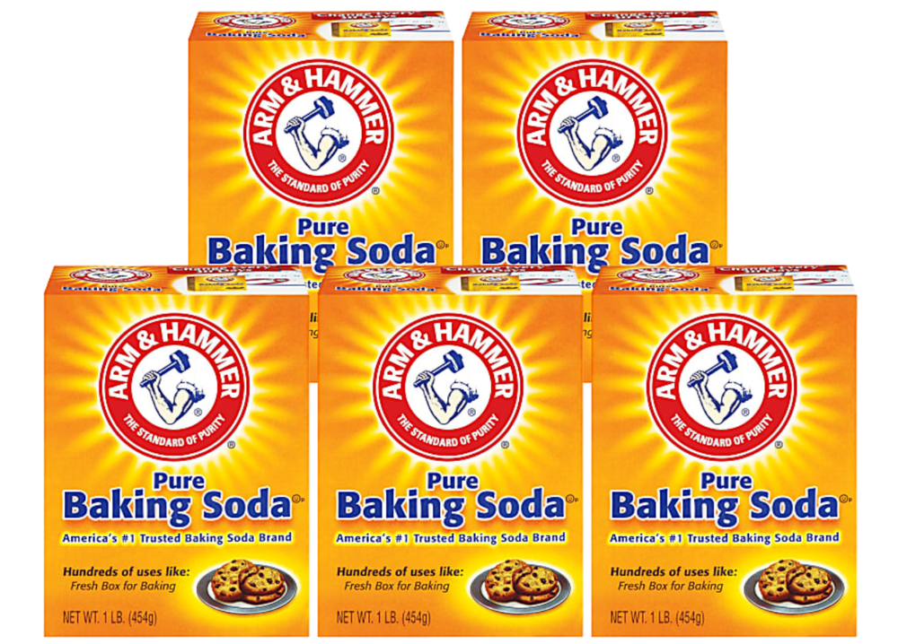 Arm & Hammer Baking Soda 5-Pack 1 Lb Each Free Shipping