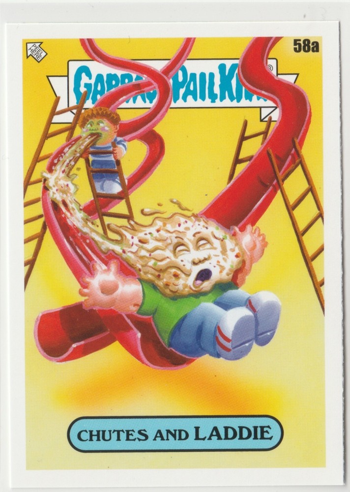 Garbage Pail Kids GPK 2024 Chutes and Laddie #58a Kids At Play KAP
