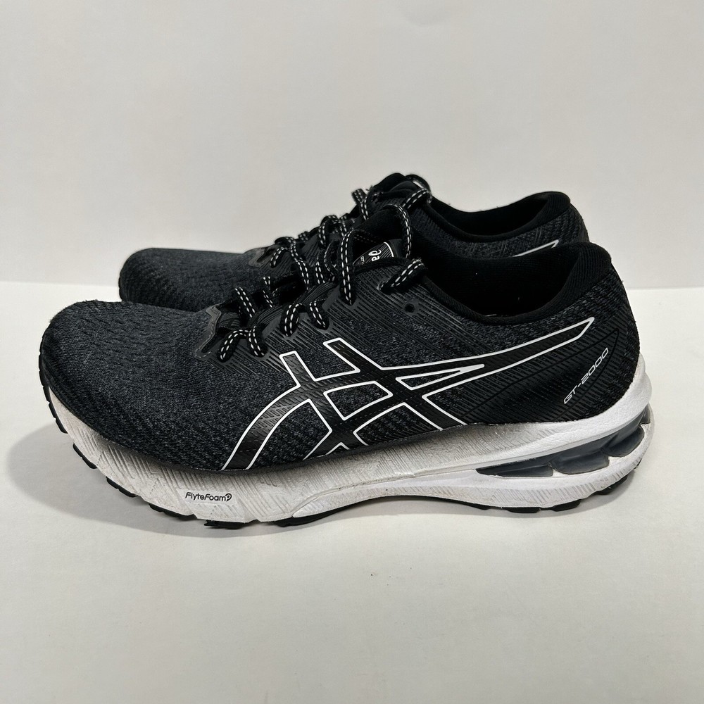 ASICS GT 2000 Women’s Running Shoe Black White Size 7 1011B185-002