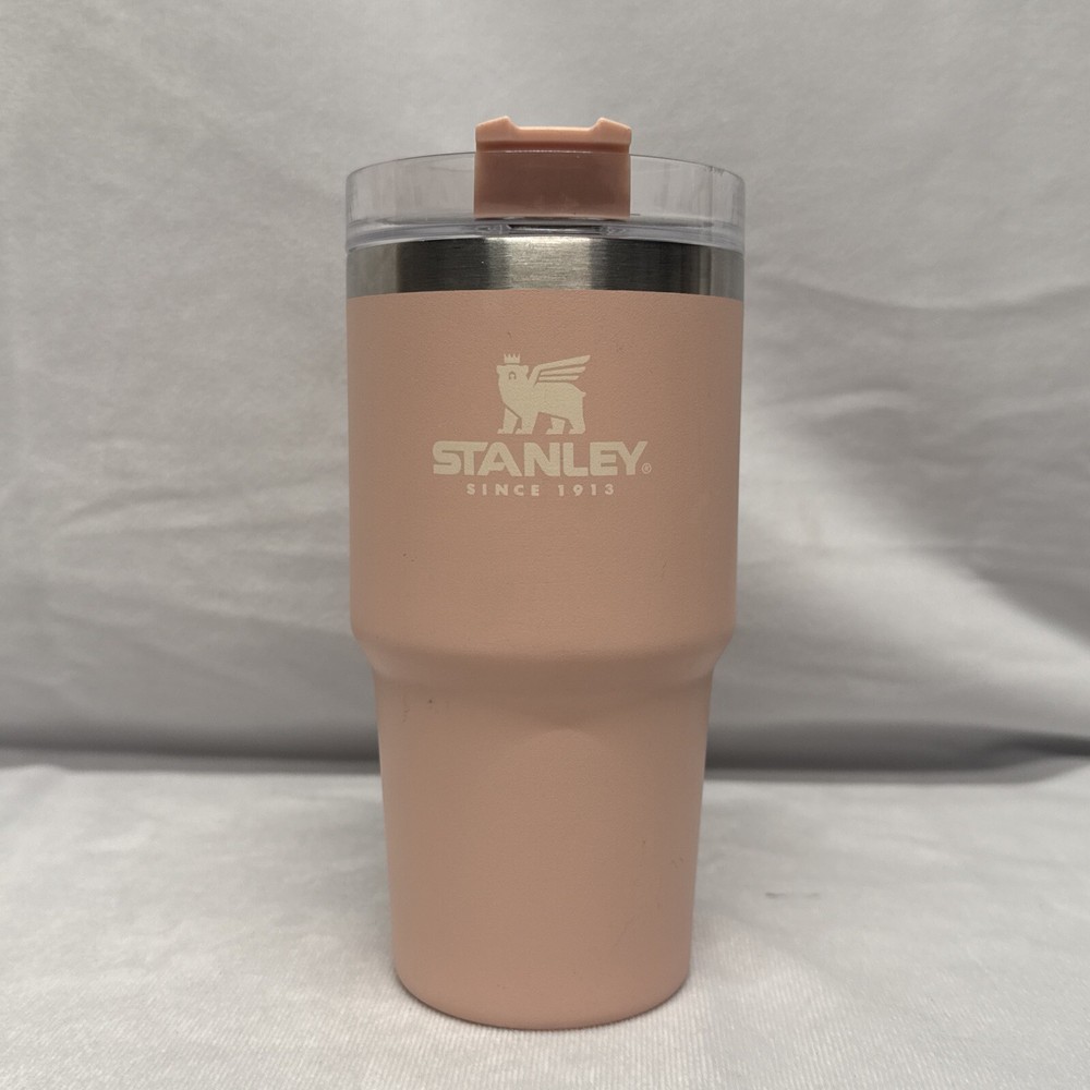 Stanley Quencher Travel Tumbler 20oz Rose Pink  W/O Straw