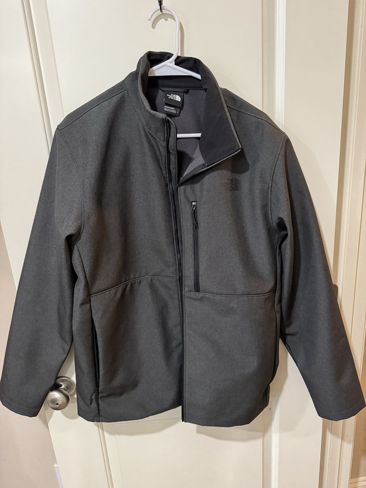 The North Face Men's Charcoal Jacket Size L Waterproof & Windproof