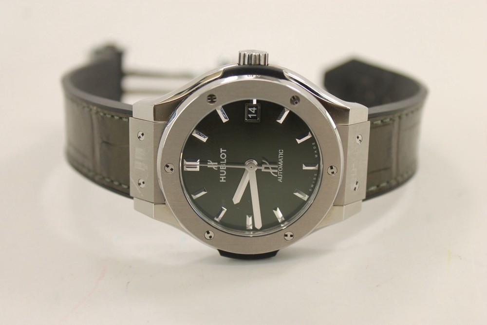 Hublot Classic Fusion Green Men's Watch - 565.NX.8970.LR - Retail $8,000
