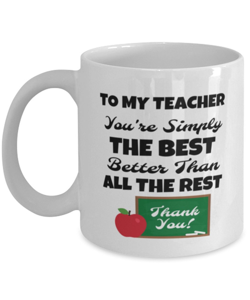 Teacher Appreciation Gift Thank You Gift For Teachers Funny Teacher Mug School