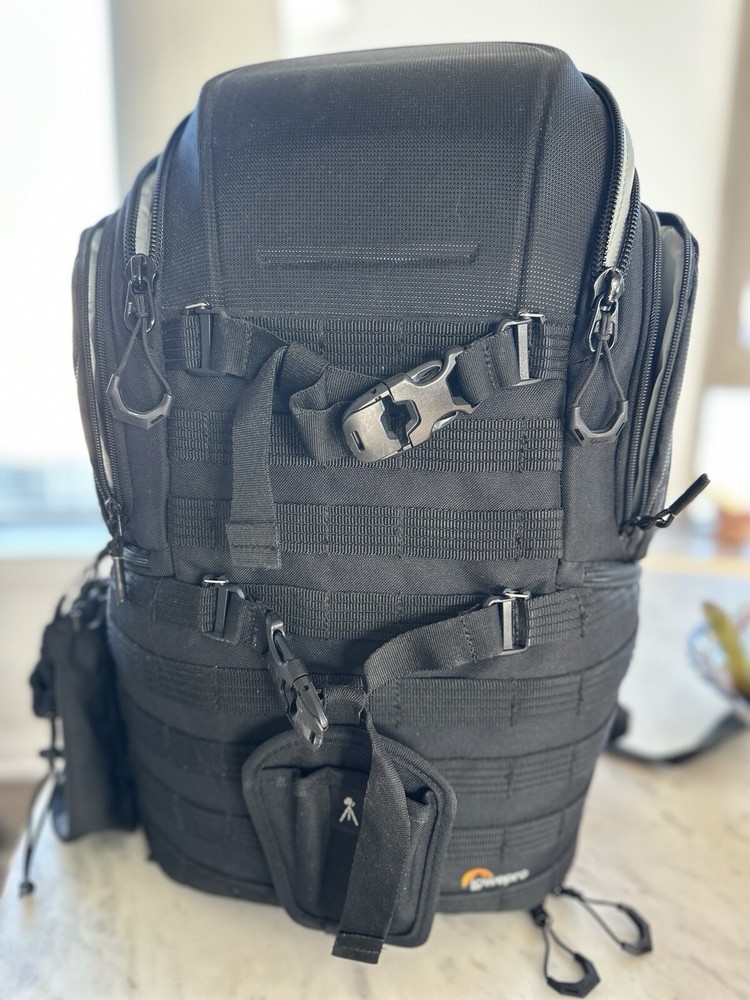 Lowepro ProTactic BP 450 AW II Camera and Laptop Backpack -Black, 25L  Excellent