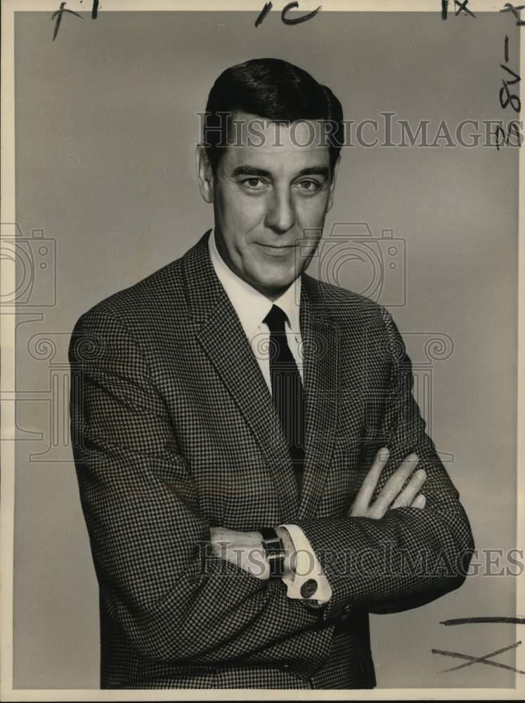 1964 Press Photo Craig Stevens in Mr Broadway CBS TV Show