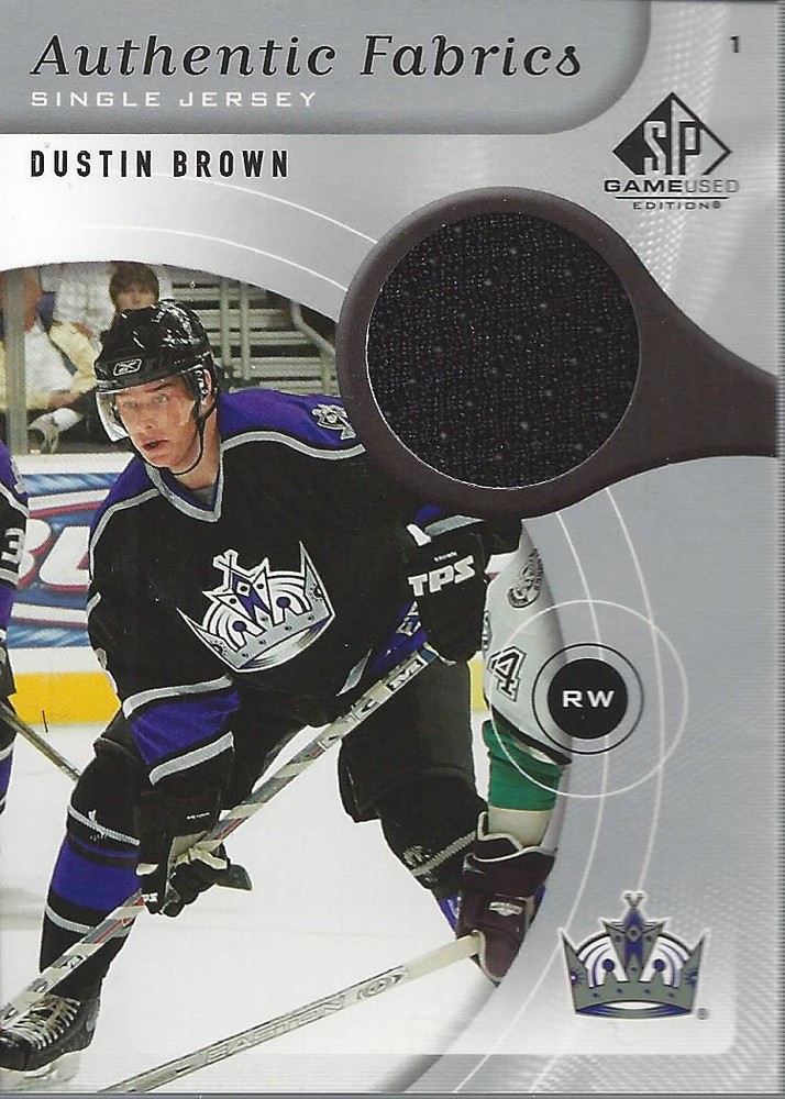 2005-06 SP Game Used Dustin Brown Authentic Jersey #AFDB NM-MT