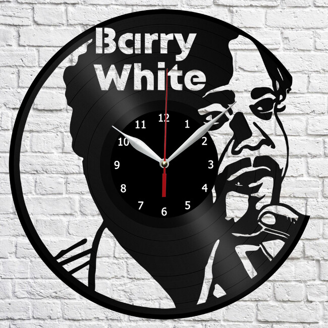 Barry White Vinyl Record Wall Clock Home Fan Art Decor 12