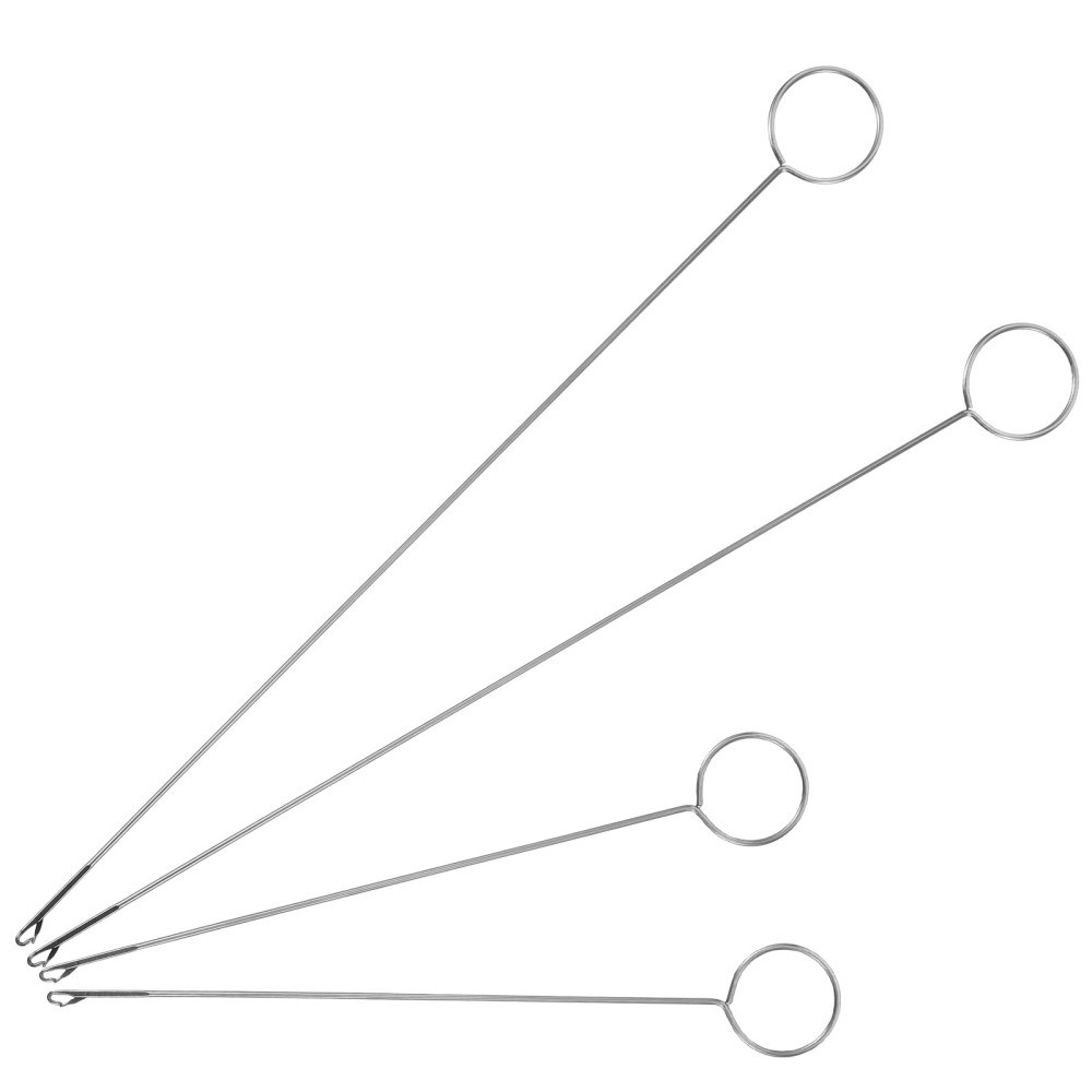 4pcs Stitch Insertion Flex Tools with Metal Needle Thread Device