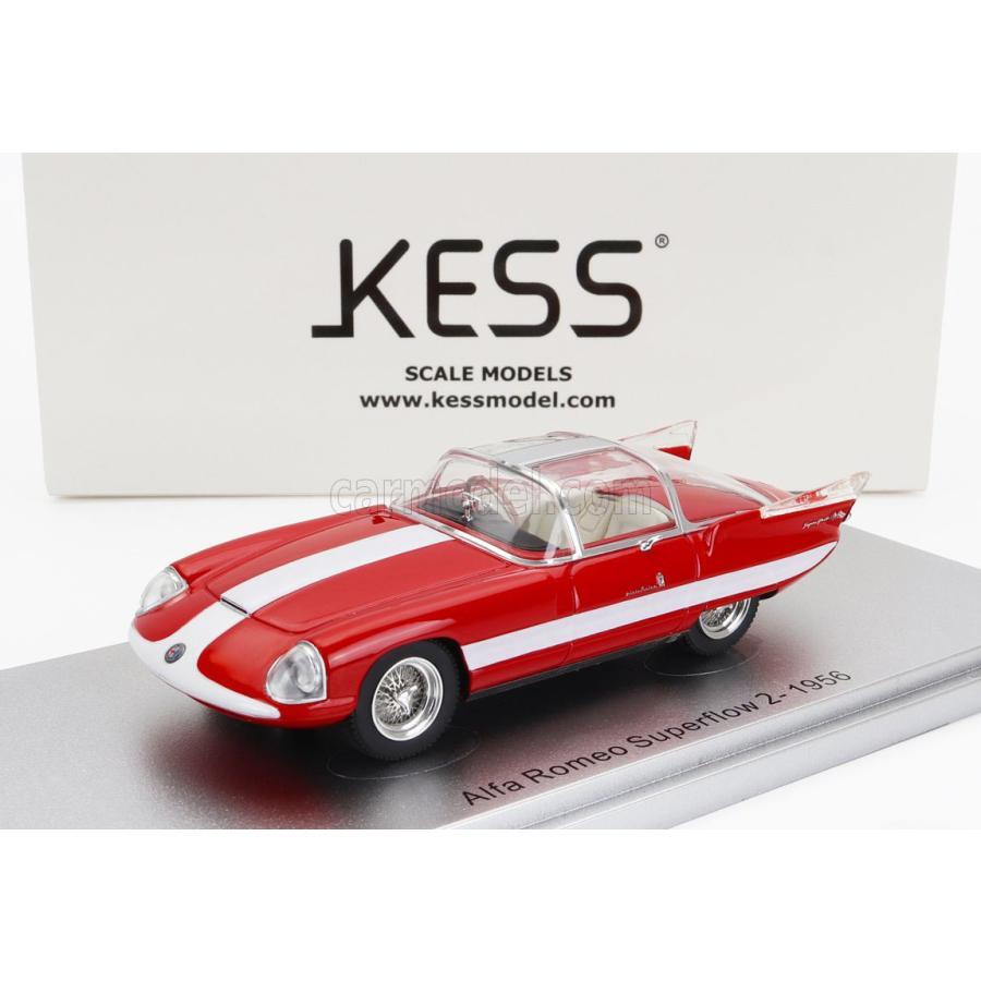 KESS MODEL 1/43 6C 3000 II 1956 ALFA ROMEO SUPERFLOW PININFARINA Used Mint