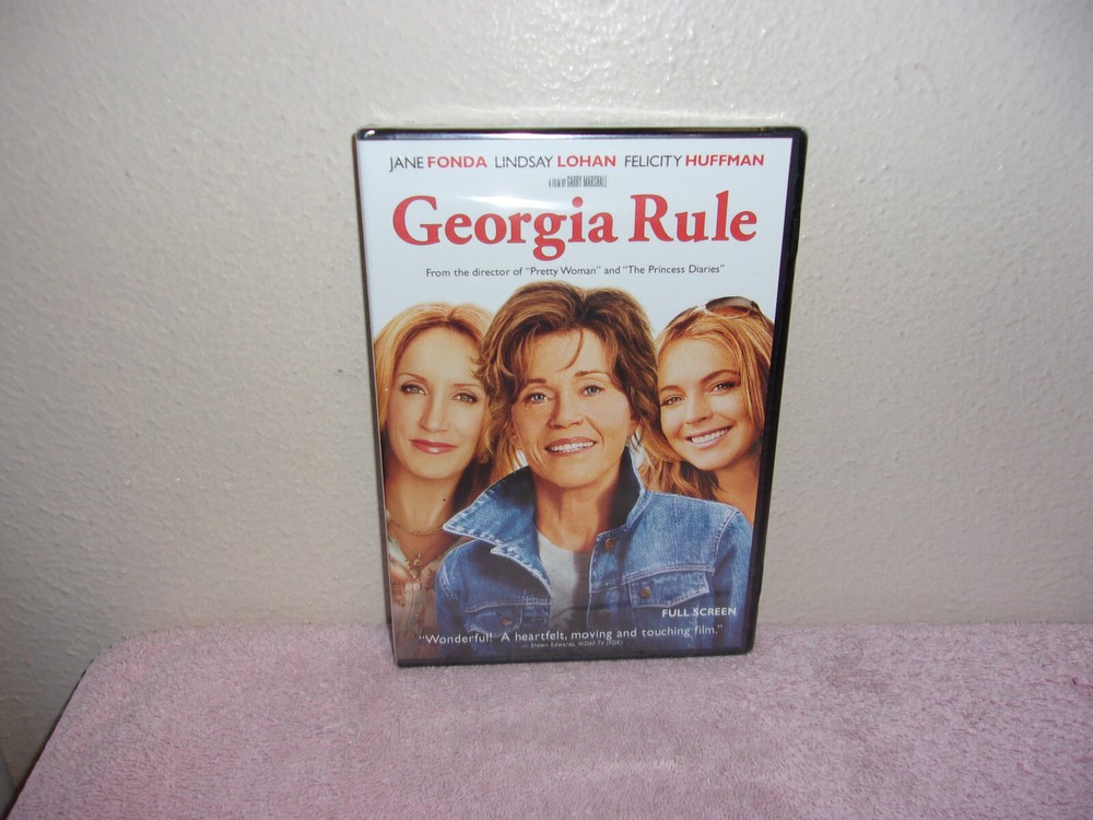 Georgia Rule 2007 DVD Full Frame Edition Starring Jane Fonda Lindsay Lohan