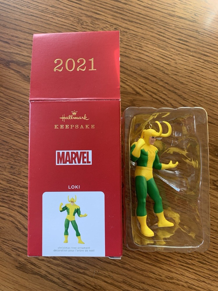 2021 Marvel Loki Keepsake Christmas Ornament by Hallmark  
