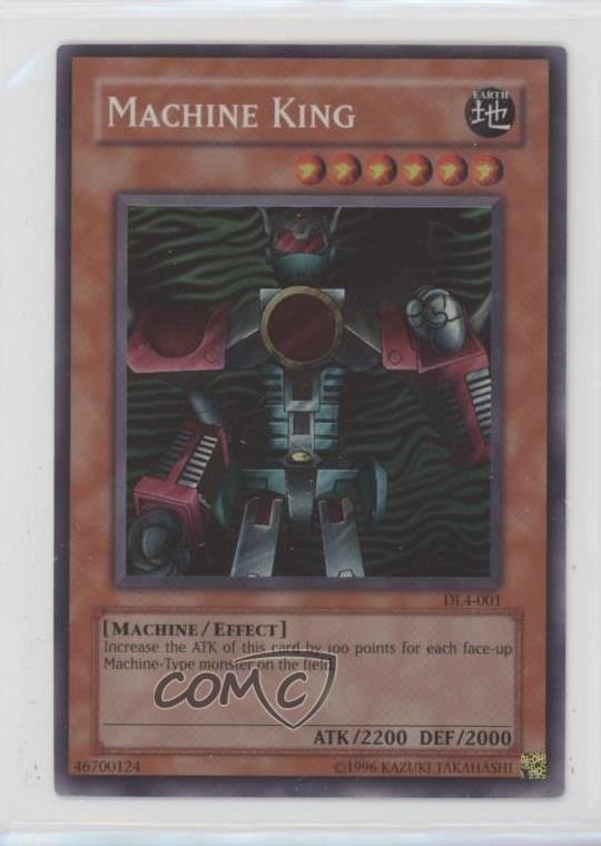 Machine King Yugioh Duelist League DL4-001 Promo Card 2002 0e5j