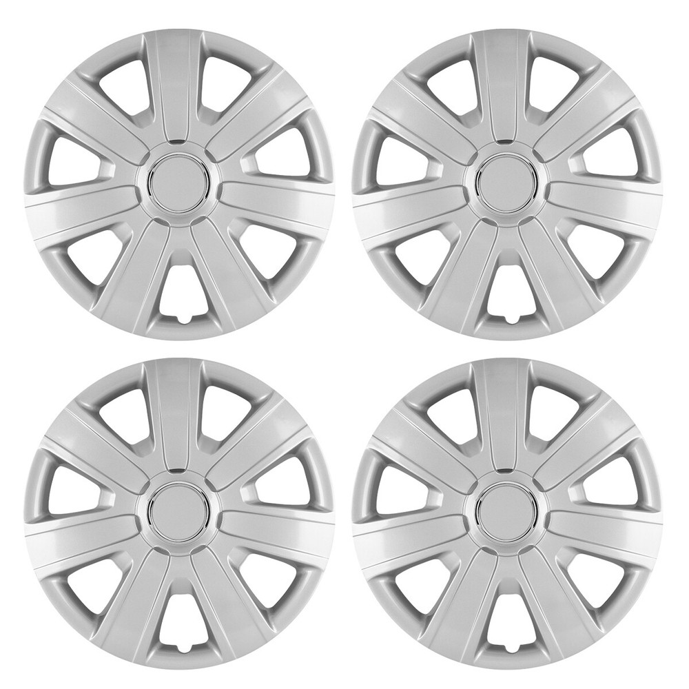 4PCS 14-Inch Snap-On Lacquer Hubcaps for Toyota Nissan Chevy R14 Wheels