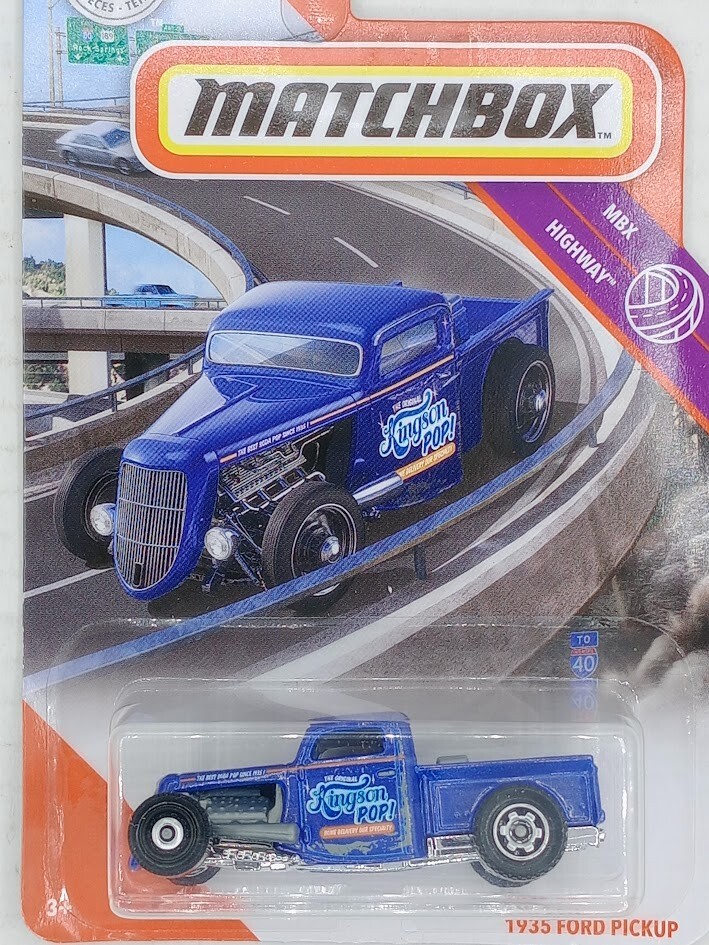 MATCHBOX GKK77 MBX HIGHWAY 1935 FORD PICKUP 51/100