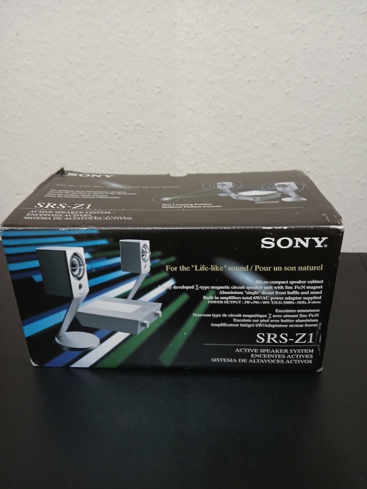 Sony SRS-Z1 Desktop Active Speaker System
