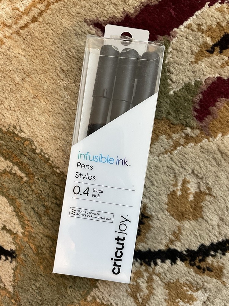 Cricut Joy Infusible Ink Markers 0.4 Black Noir Pack of 3