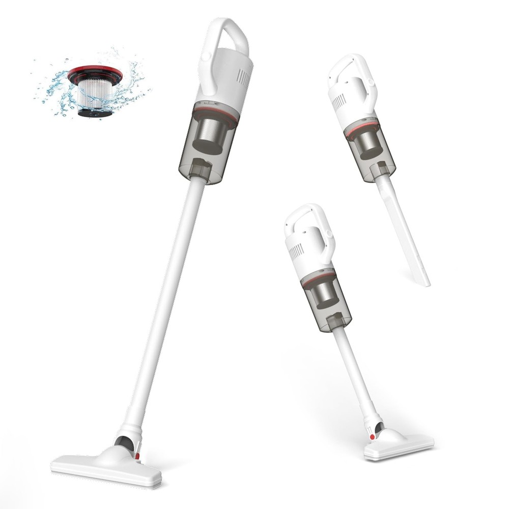 Cordless Vacuum Cleaner, Handheld Stick Small Lightweight Vacuum for Home Pet...