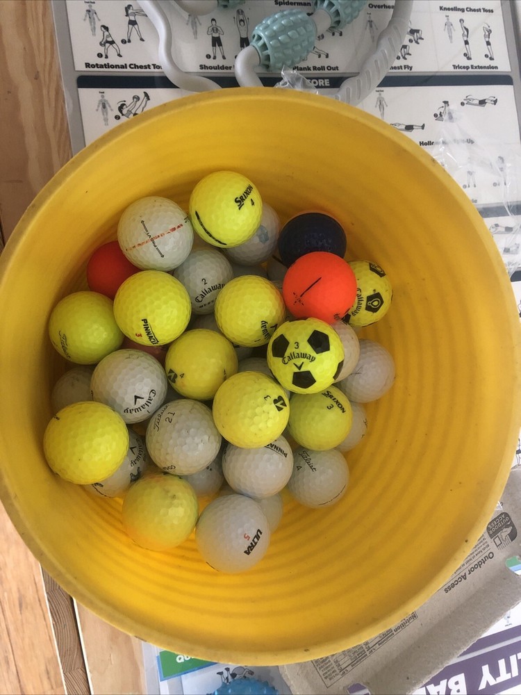 81 Refurbished Golf Balls Like New Condition