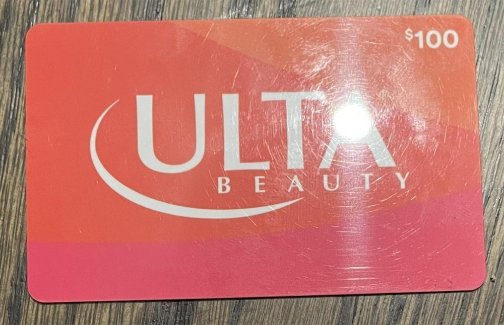 FV $34.84 Gift Card for Ulta Beauty Online/ In-Store No Expiration (or email #)