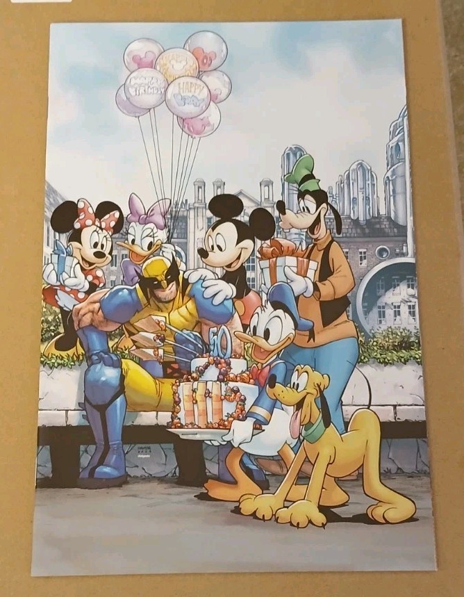 2024 D23 Expo Exclusive Marvel What If Donald Duck as Wolverine 90th 50th Anniversary Comic Book  