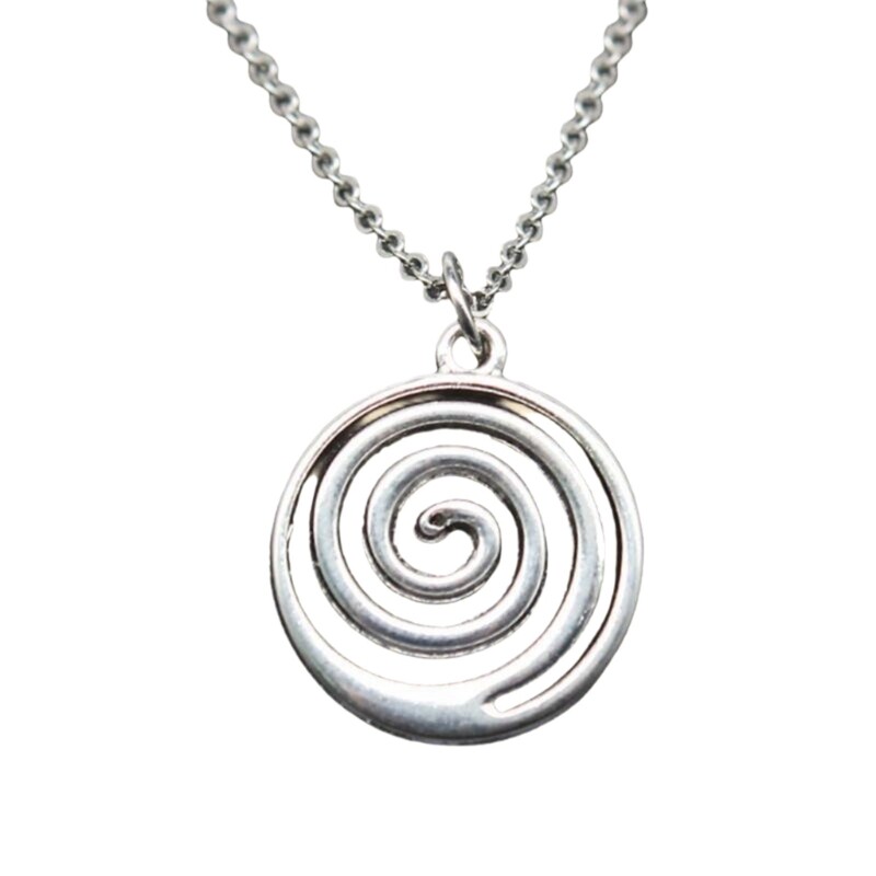 Daily Wear Pendant Necklace Round Sweater Chain Popular Choker
