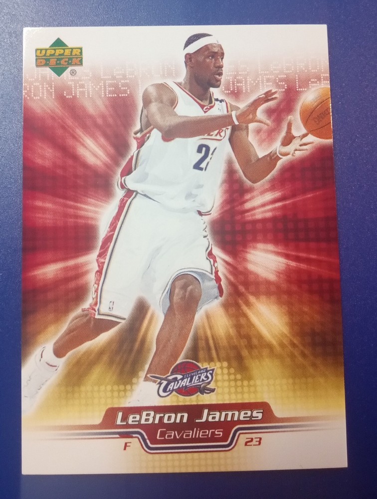 2005-06 Upper Deck LBJ Factory Set #11 LeBron James Cleveland Cavaliers Lakers