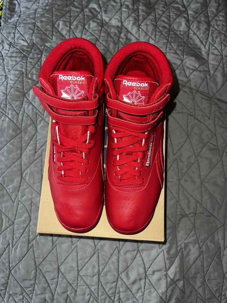 Women's Reebok Freestyle Hi High-Top Sneakers Size 8.5
