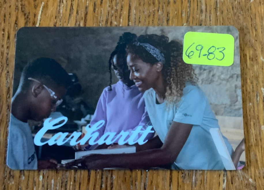 Carhartt Gift Card For The Amount Of $69.83-image