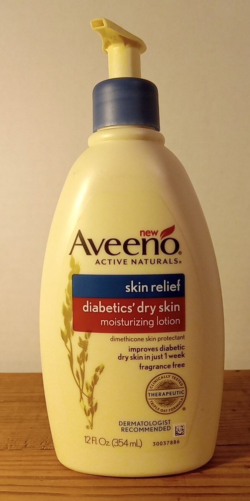Aveeno Diabetics' Dry Skin Relief Lotion 12oz. Discontinued