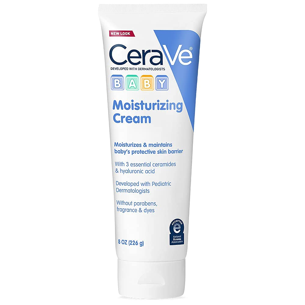 Gentle Ceramide Baby Cream: Fragrance, Paraben, and Dye-Free Moisturizer