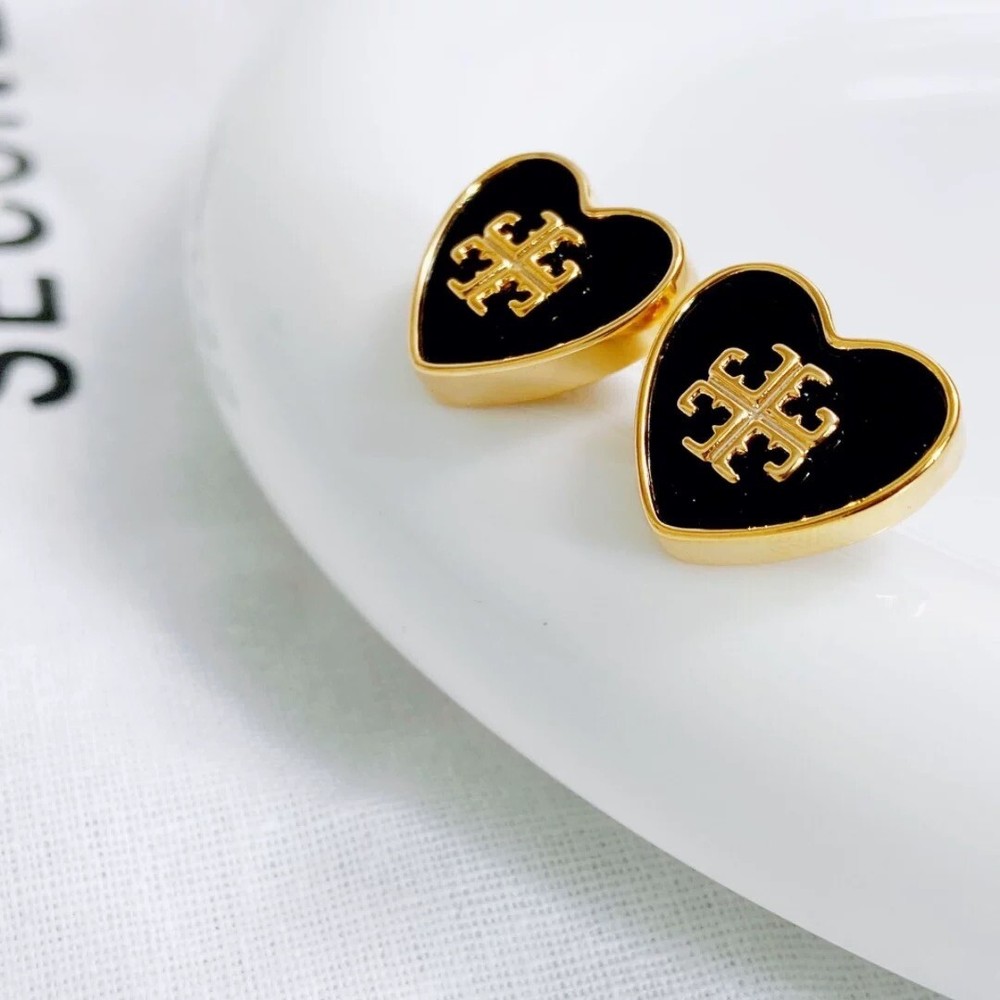 Tory Burch Heart Earrings Elegant Perfume Gift for Women