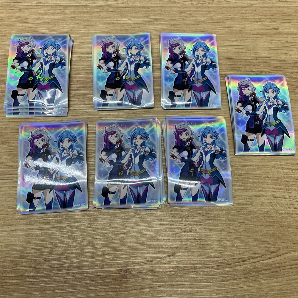Yu-Gi-Oh! VRAINS Ghost Girl & Blue Maiden 70 Sleeves Japan Import