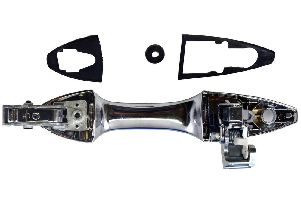 fits 2007 to 2012 Acura RDX Exterior Door Handle Front Left Chrome ABS
