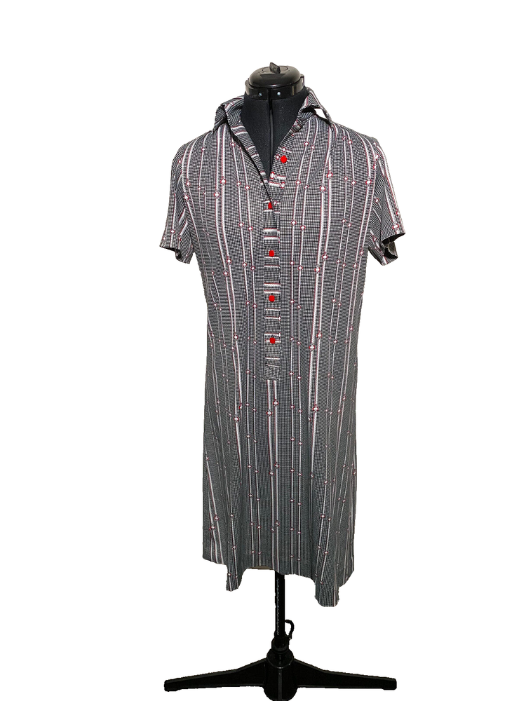 Vintage English Lady Dress Women Shirt Medium Size 12