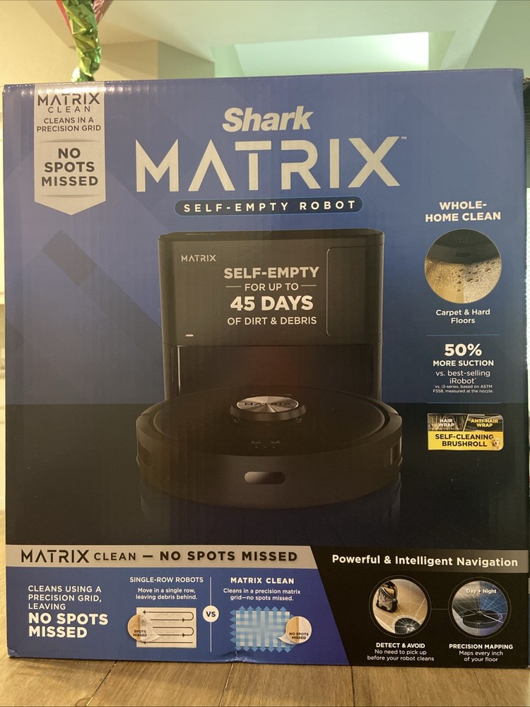 Shark Matrix Self-Emptying Robotic Vacuum Charging Base Brand New for Seamless Cleaning