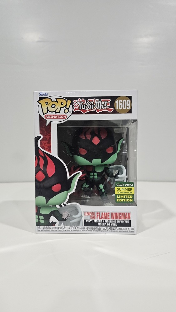 Funko Exclusive Yu-Gi-Oh Pop Elemental Hero Flame Wingman Vinyl Figure #1609