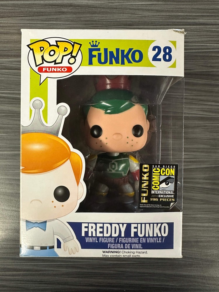 Funko POP! Freddy Funko as Boba Fett (2014 SDCC)(196 PCS)(Damaged Box) #28