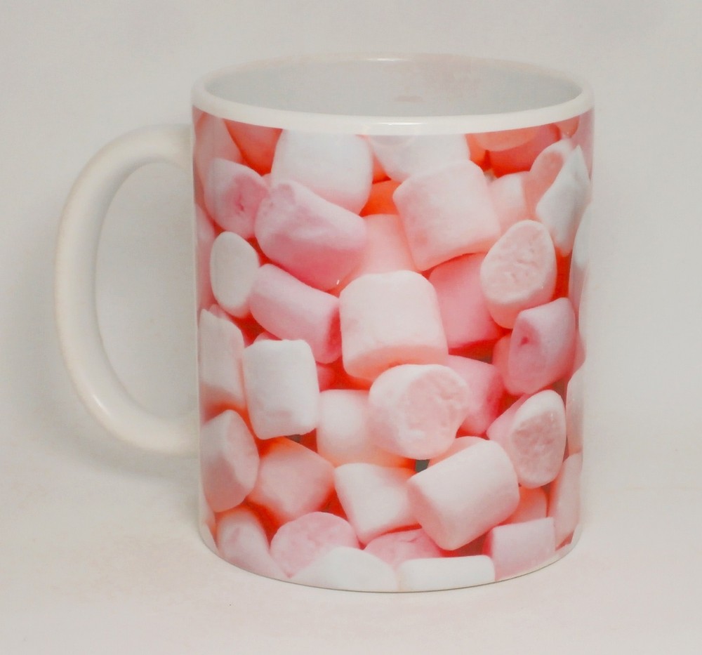 Marshmallows Mug Can Personalise Great Sweet Tooth Sweets Sweeties Gift Mallow