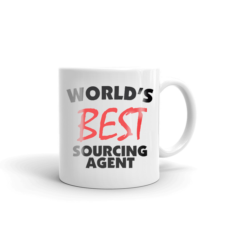 World's Best Sourcing Agent Coffee Tea Ceramic Mug Office Work Cup Gift