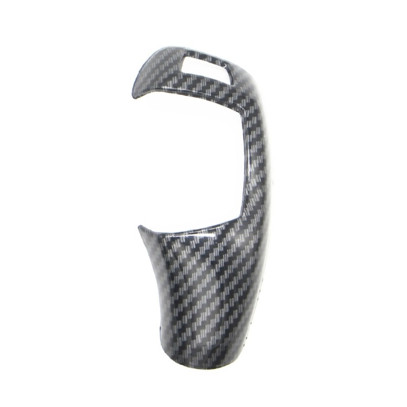 Carbon Fiber Car Gear Knob Cover Trim for BMW 1 3 4 5 Series