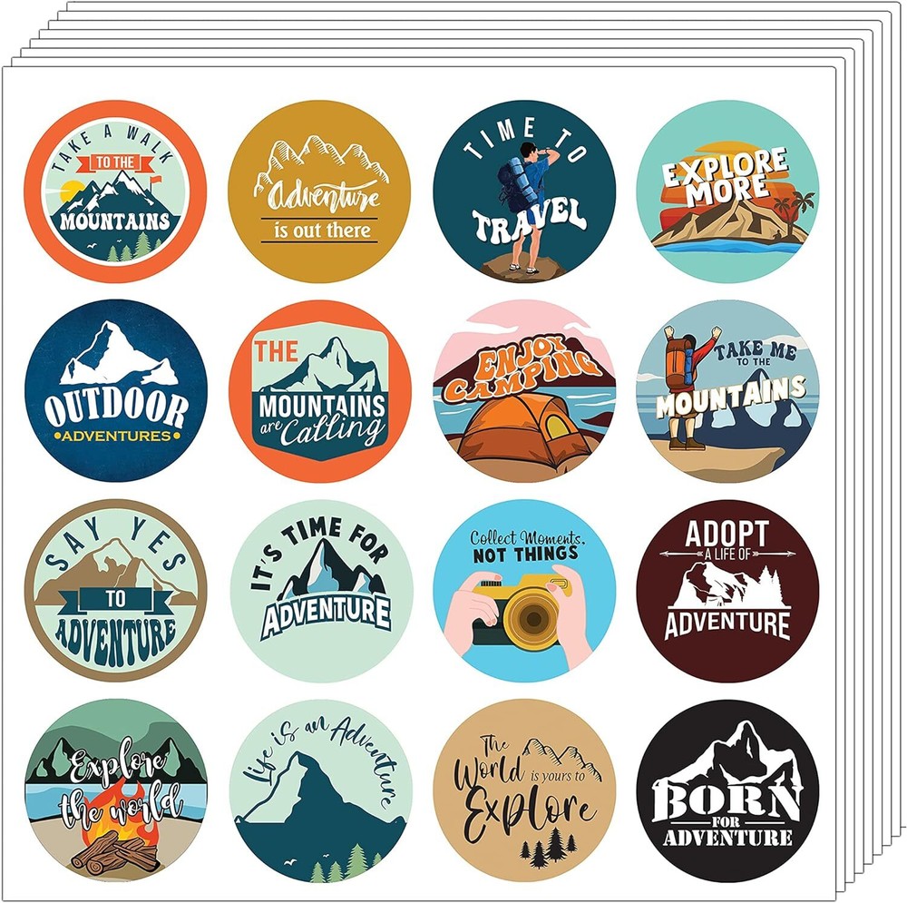 Creative Adventure Sticker (10 Sets X 16 Designs)