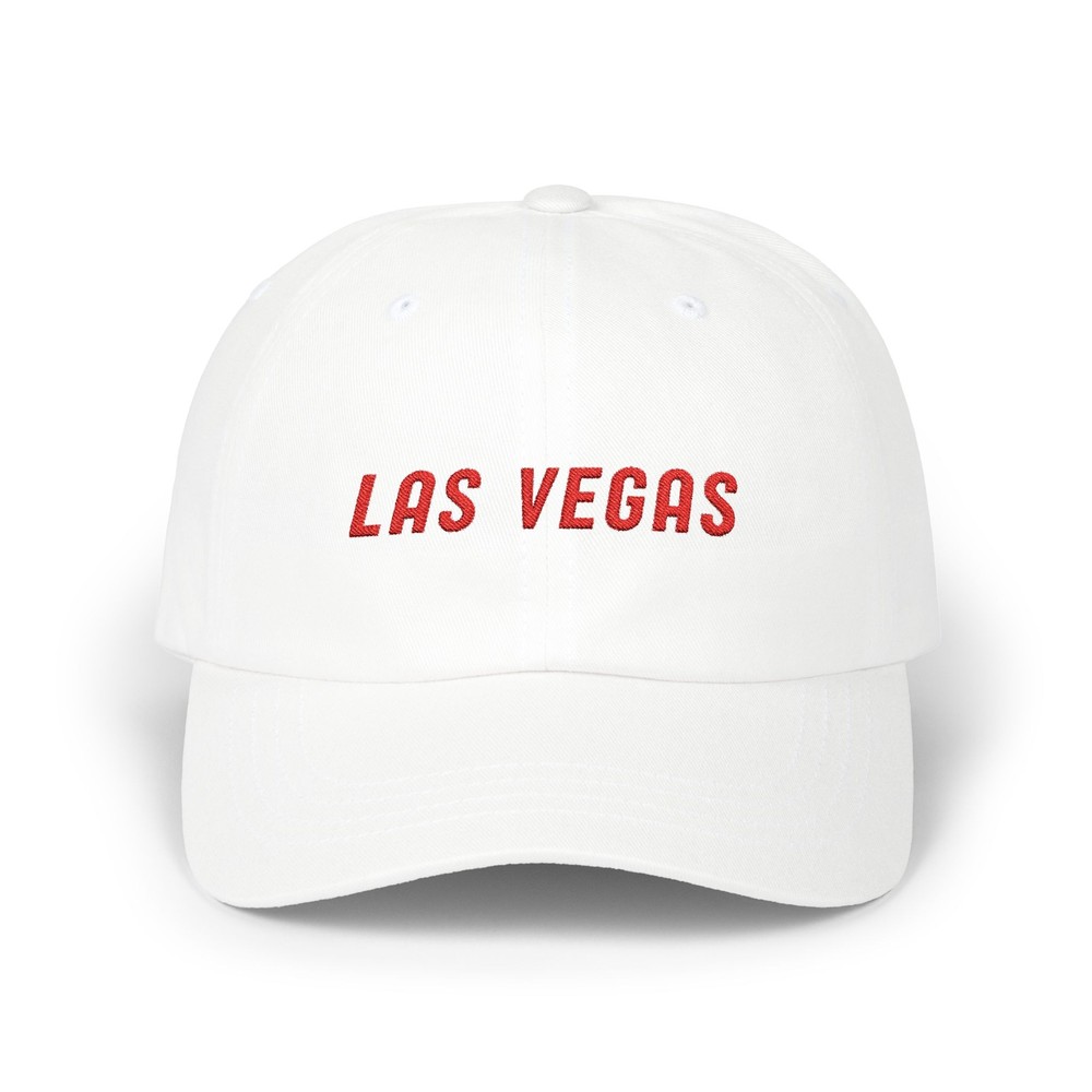 Las Vegas Classic Cap - Embroidered Baseball Hat - Vegas Adjustable Snapback