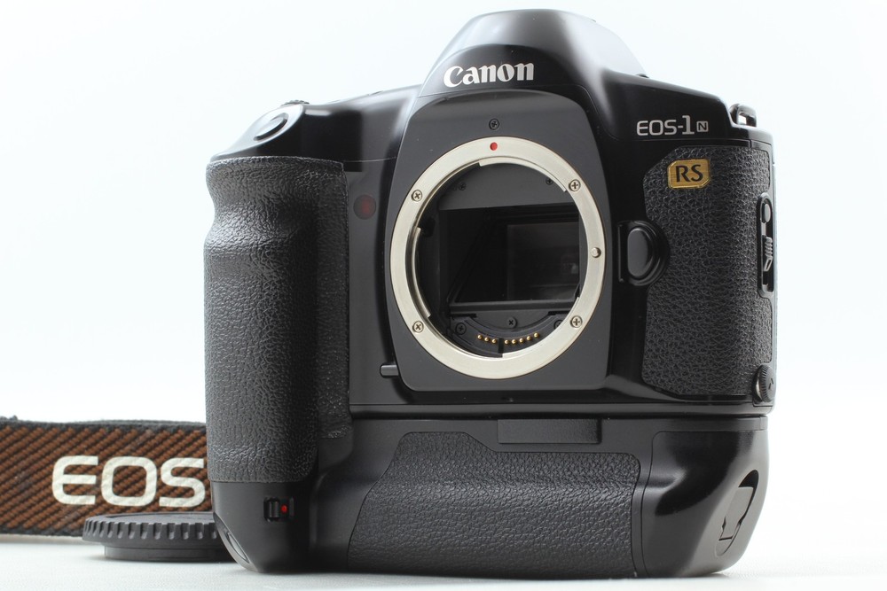 LCD OK [N MINT] Canon EOS-1N RS SLR 35mm Film Camera Black Body Only From JAPAN