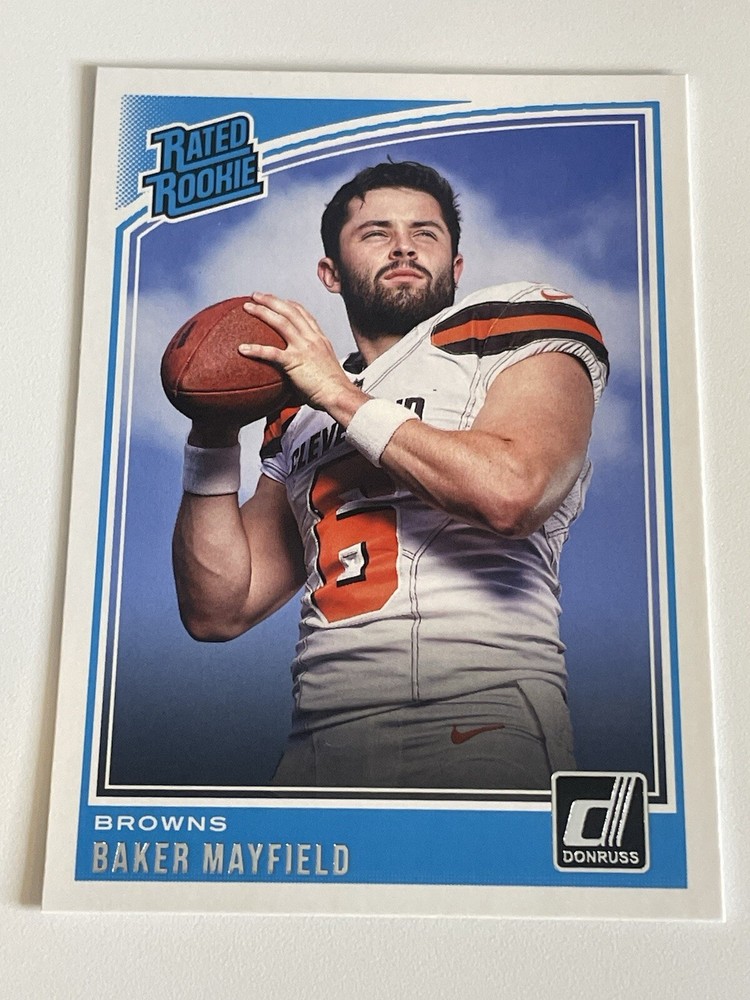 2018 Donruss Baker Mayfield Rated Rookie RC #303