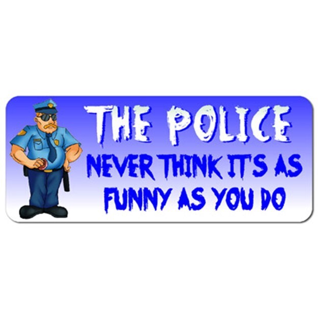 Police, Funny, The police never think it's as funny Vinyl 3